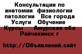 Консультации по анатомии, физиологии, патологии - Все города Услуги » Обучение. Курсы   . Амурская обл.,Райчихинск г.